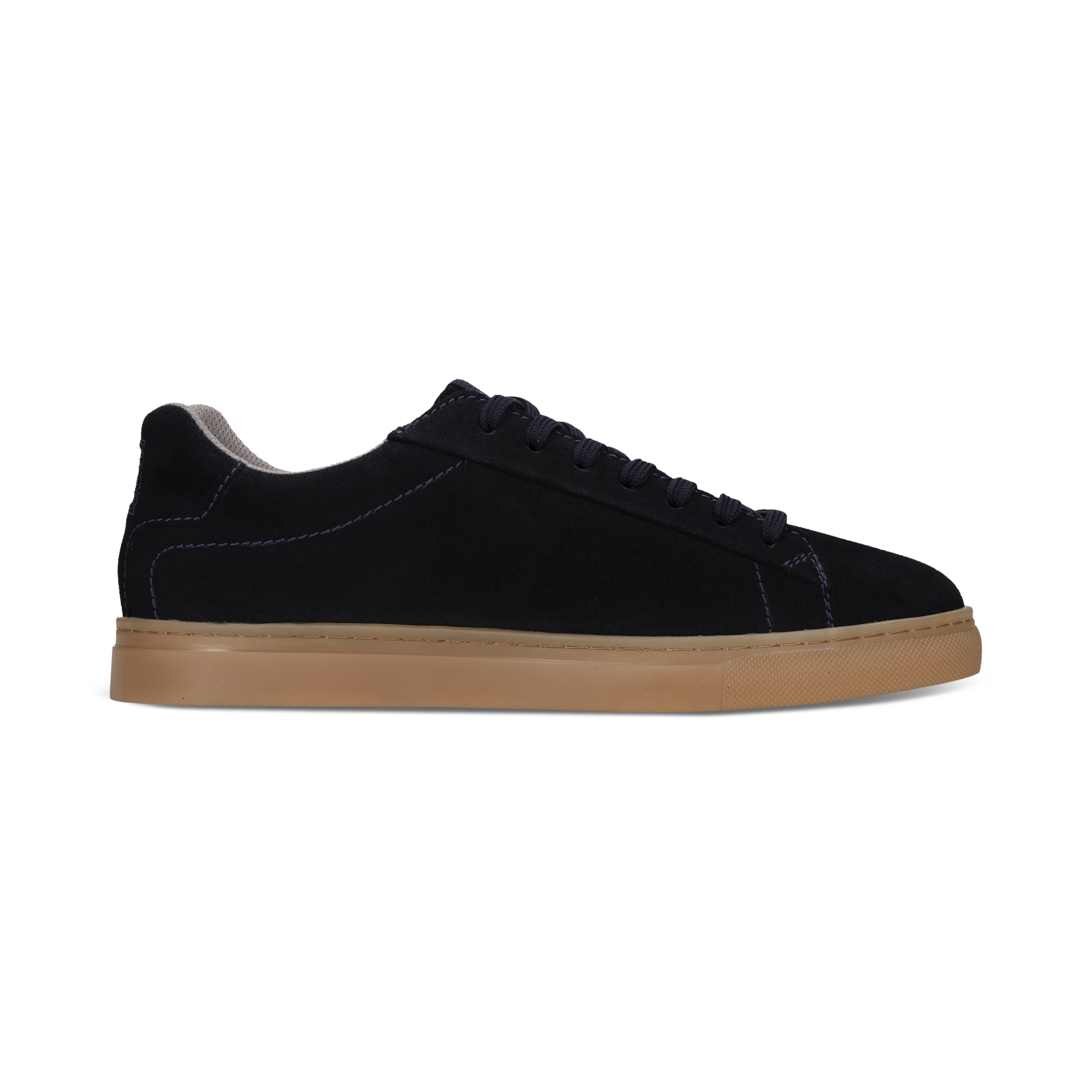 Sneaker da uomo Bugatti in camoscio blu navy