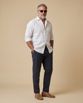 Chino blu navy in cotone — EXTRA LARGE