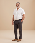 Chino color talpa in cotone — EXTRA LARGE