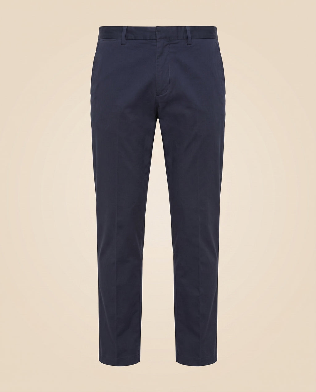 Chino blu navy in cotone – fronte