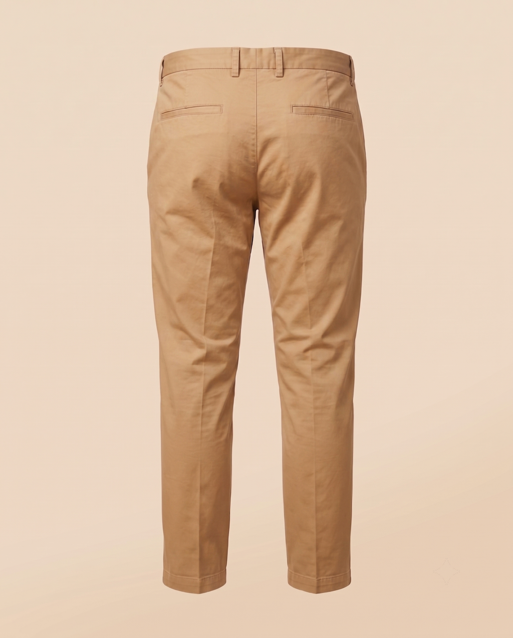 Chino color camel de algodón – trasero