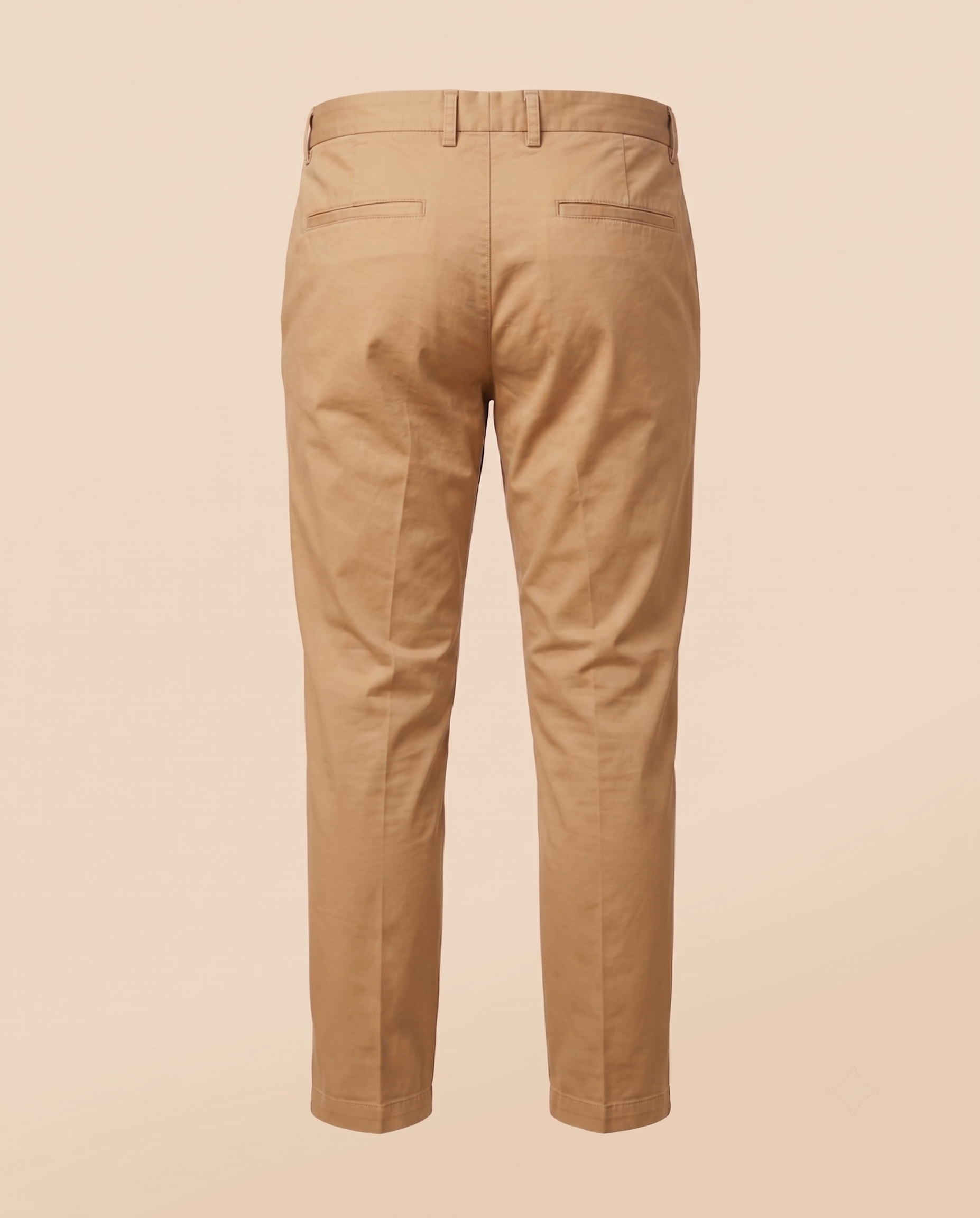 Chino color camel in cotone – retro