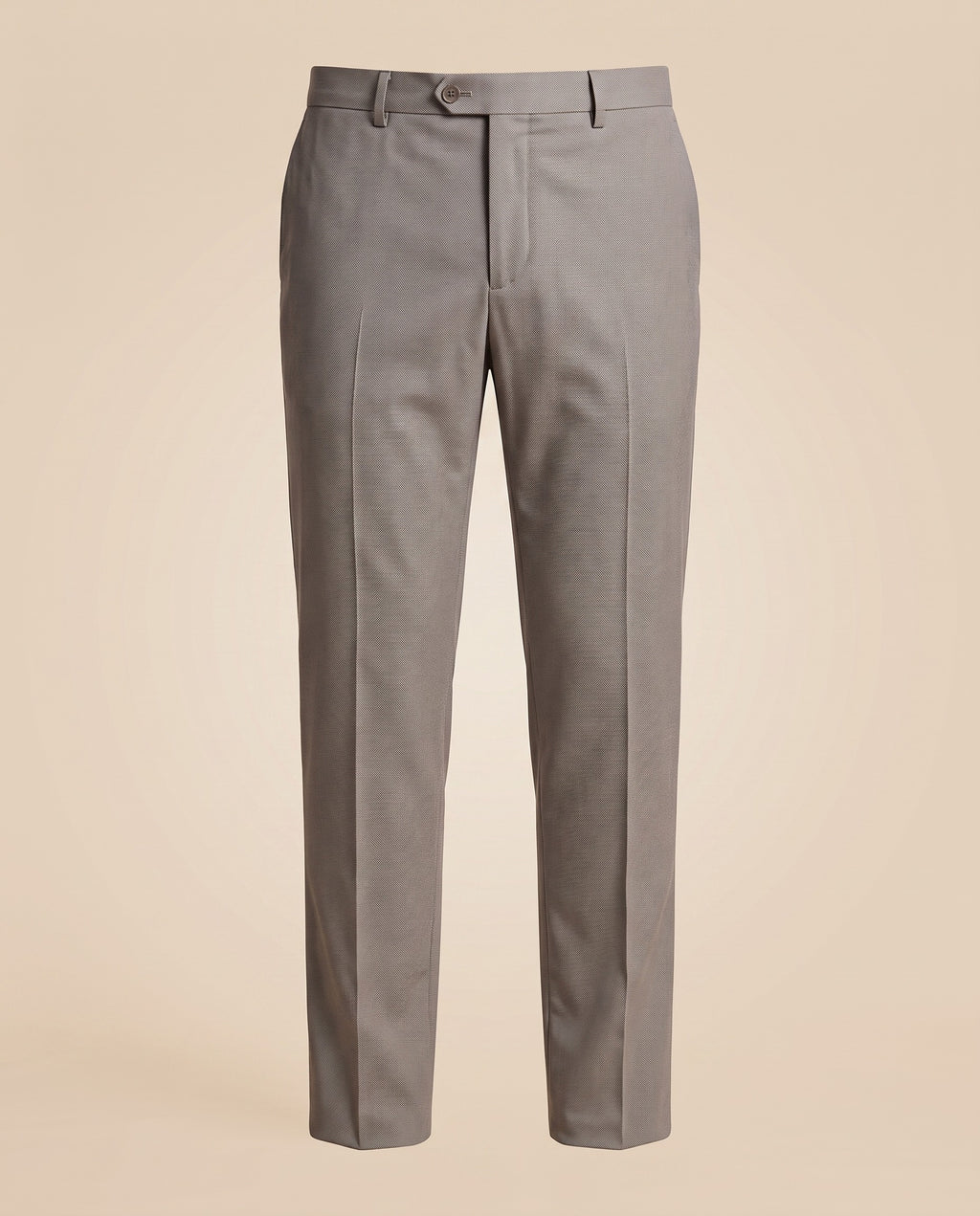 Chino grigio tortora in cotone – fronte