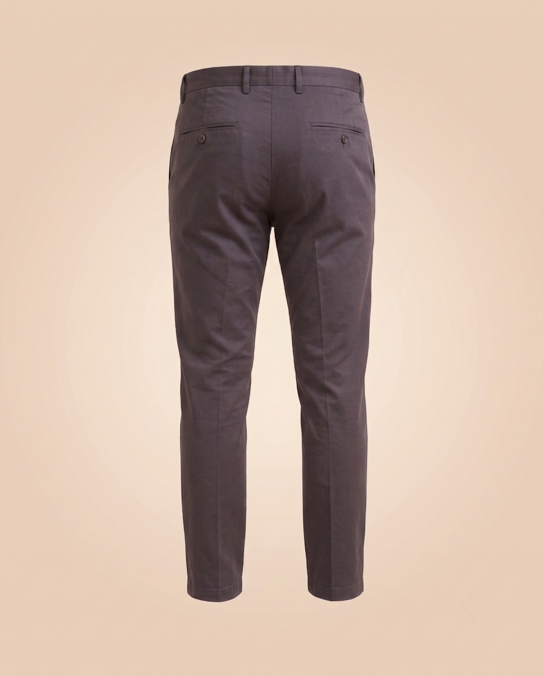 Chino color talpa in cotone – retro