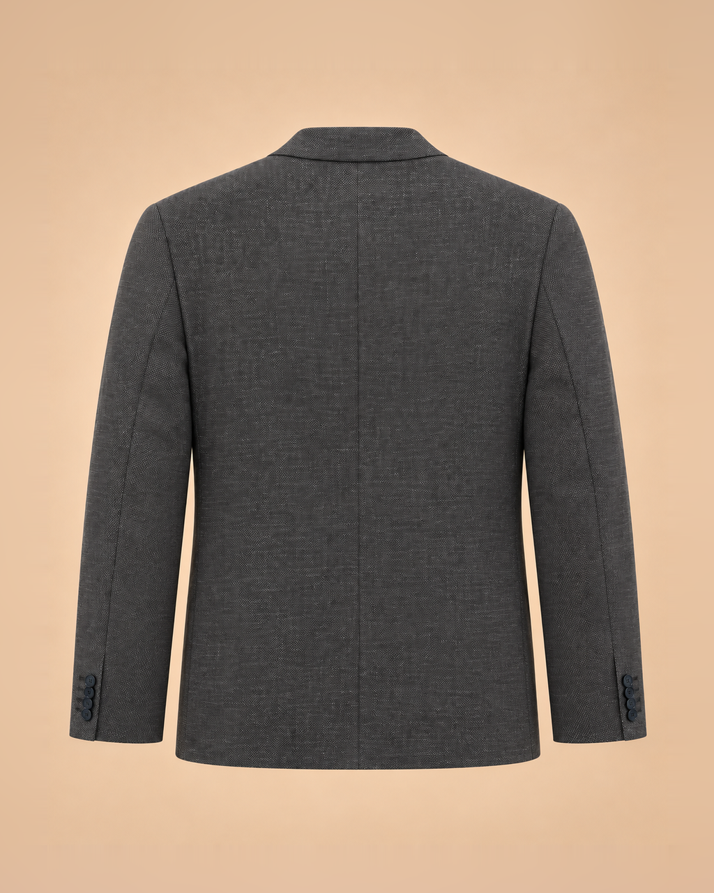 Giacca grigio antracite microfantasia – retro