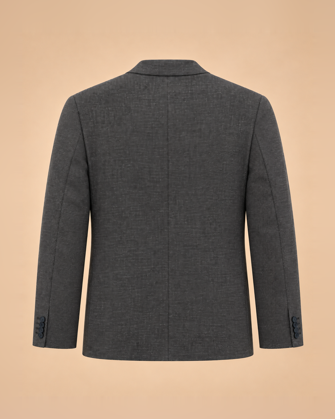 Giacca grigio antracite microfantasia – retro