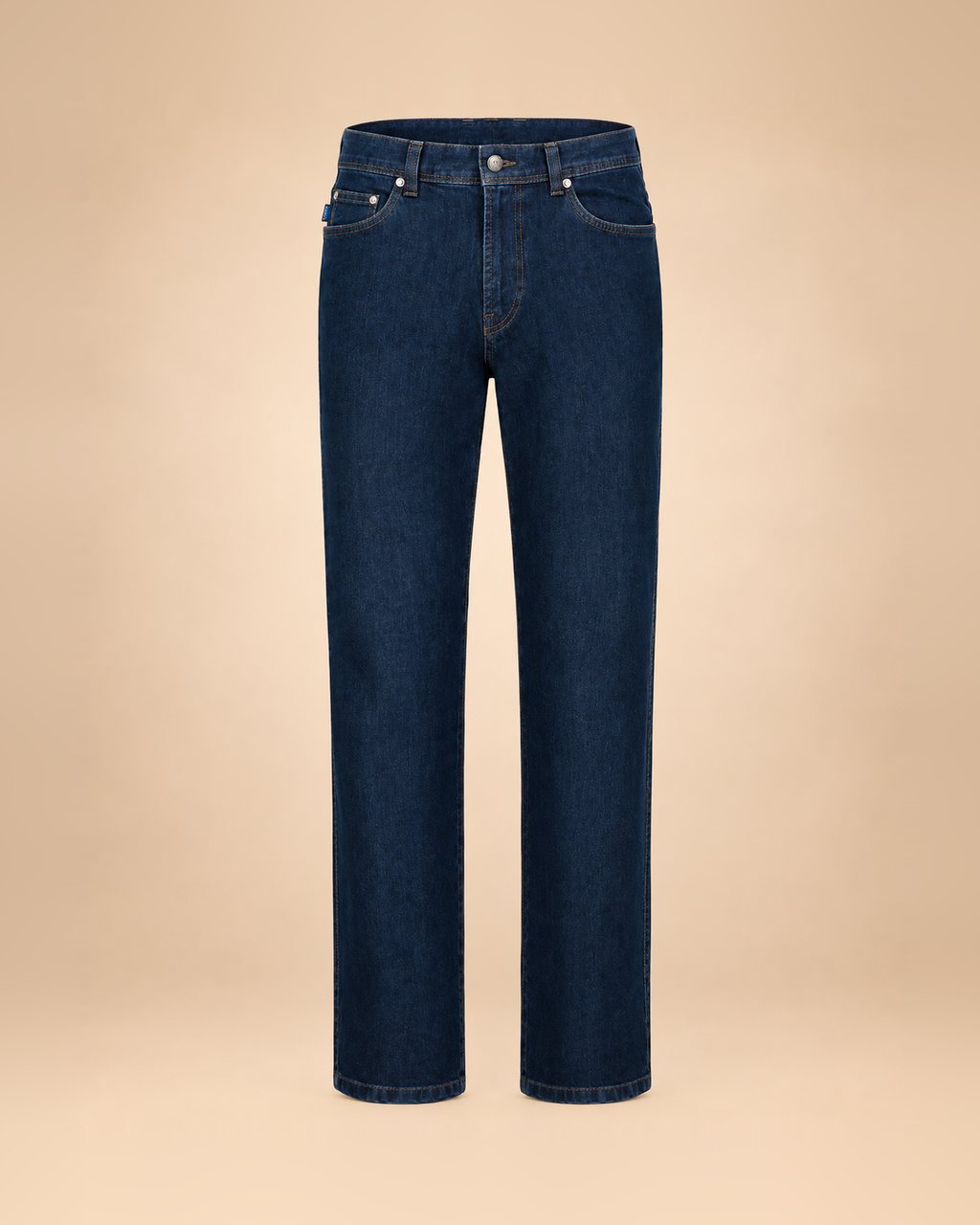 Jeans 5 tasche blu indaco – fronte