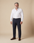Navy twill trousers — EXTRA LARGE