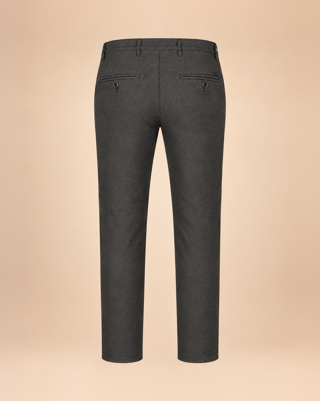 Pantalone grigio scuro in twill – retro