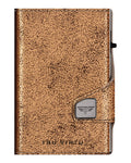 Portafoglio bronzo glitter — EXTRA LARGE