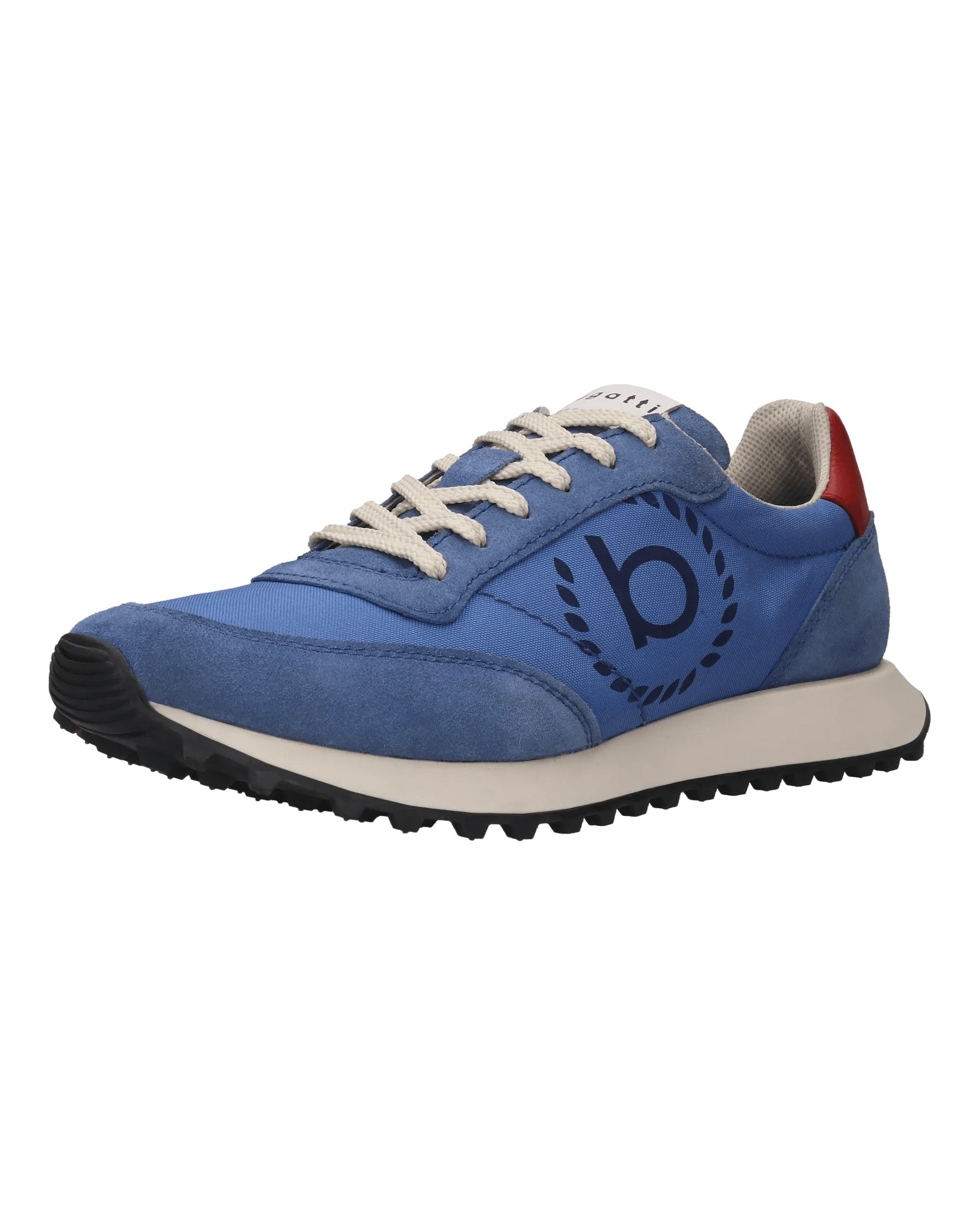 Zapatillas azul royal de ante y nailon — EXTRA LARGE