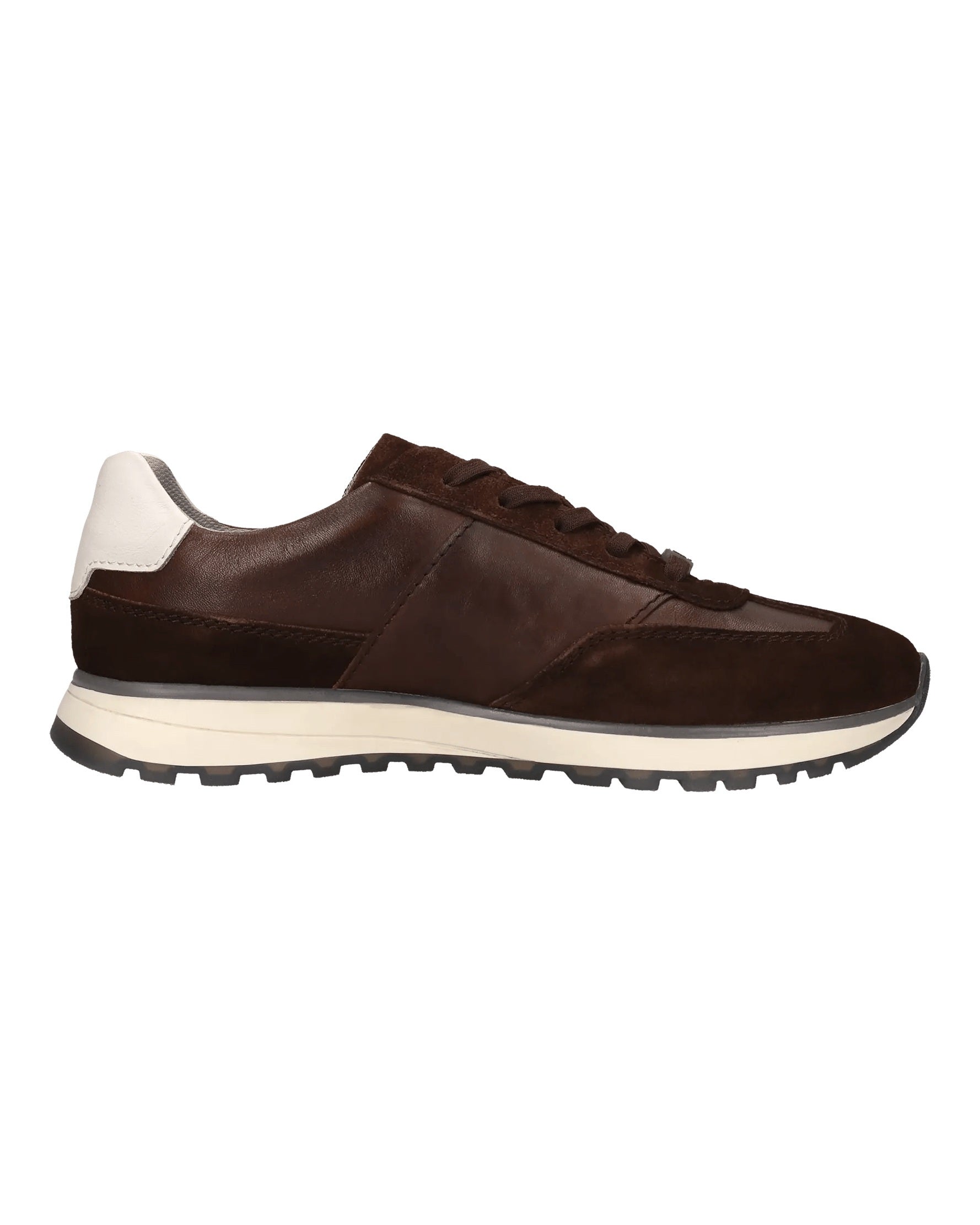 Zapatillas marrones de ante – lado interior