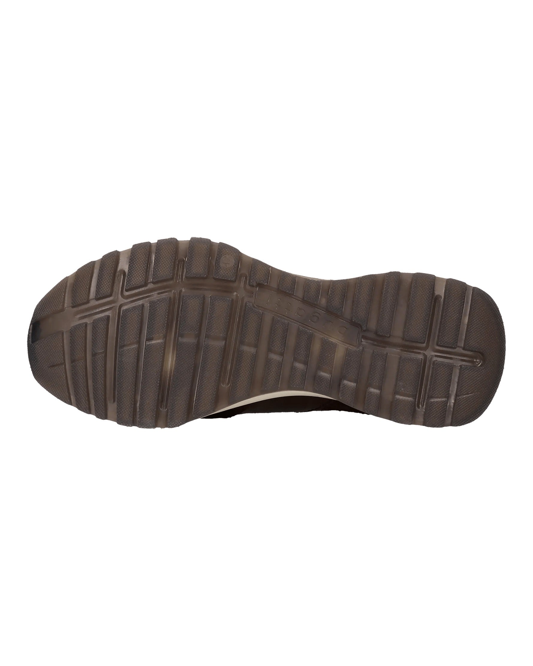 Sneaker marrone in camoscio – suola